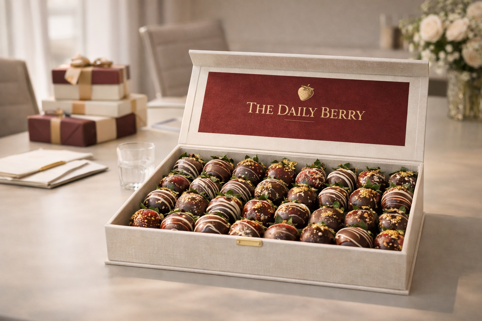 The Daily Berry corporate office programme — Christmas gifting